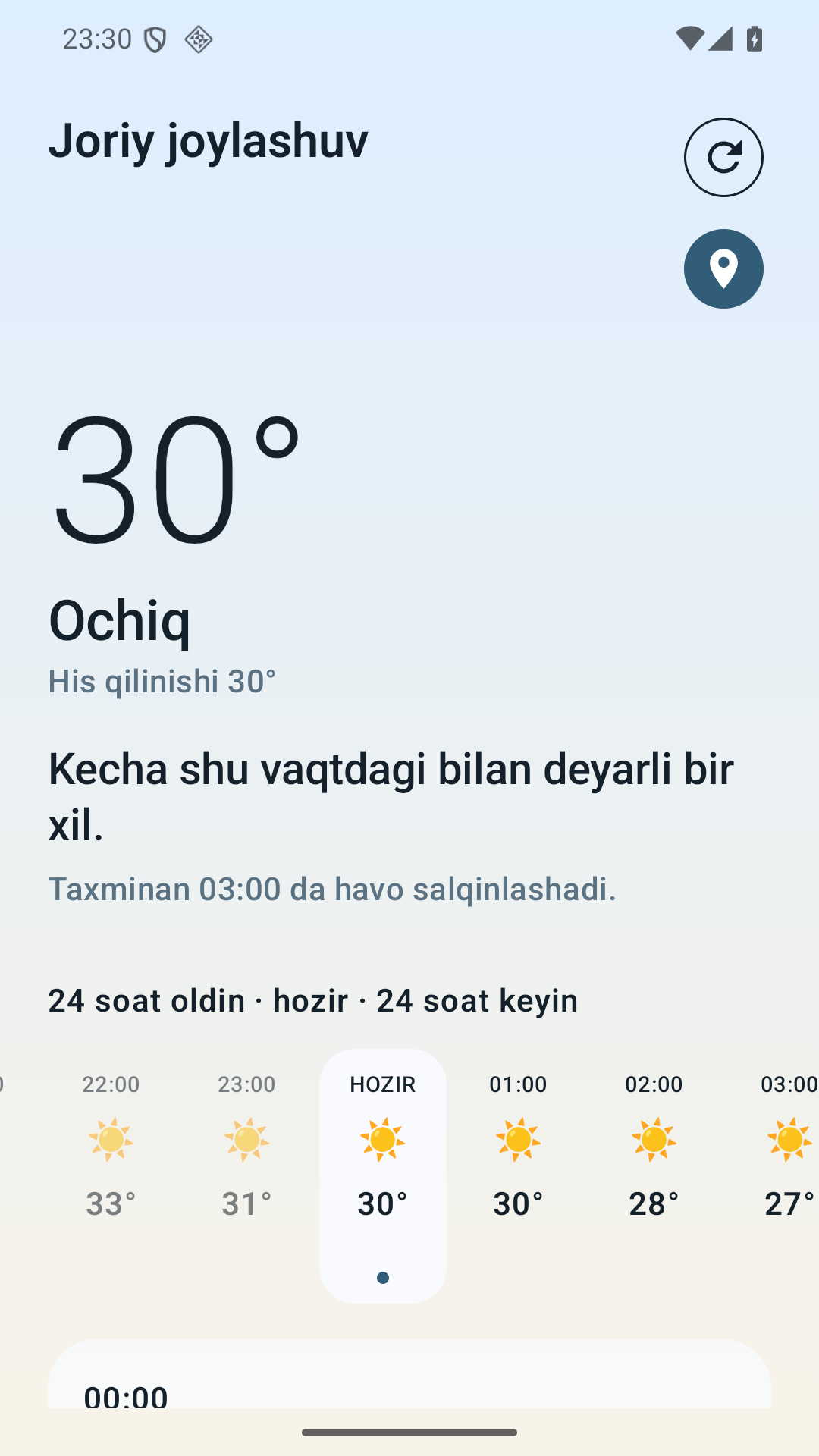 Nimbo Weather Android’da
